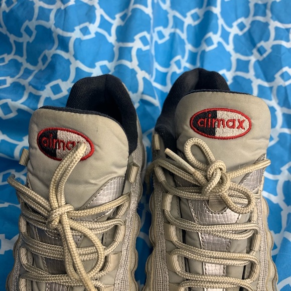 Nike Air Max 95 Womens size 8.5 Silver bullet QS cool grey platinum rare wmns og - Picture 14 of 15